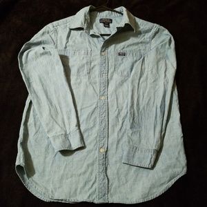 Polo denim button down